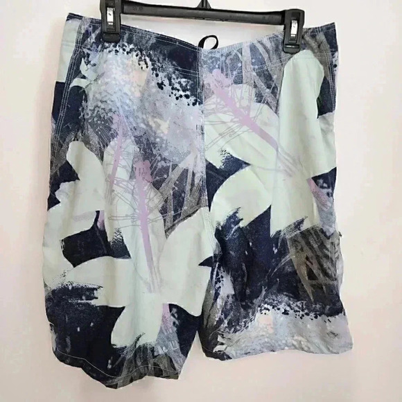 Hurley Floral Printed Men's Swim Trunks  34 - Picture 2 of 7